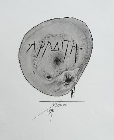 Pierre Yves Tremois - Aphrodite - original signed engraving 2