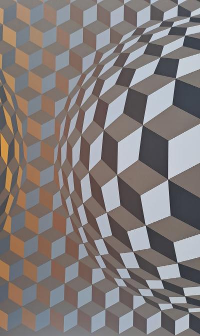 Victor VASARELY - CHEYT OND , 1971 - Sérigraphie originale, signée et numérotée 2