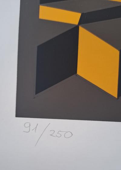 Victor VASARELY - CHEYT OND , 1971 - Sérigraphie originale, signée et numérotée 2