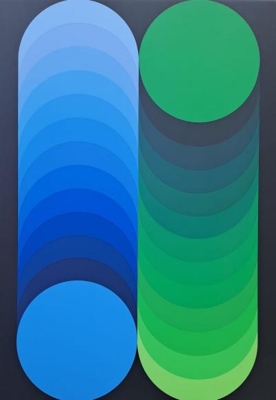 Victor VASARELY - Kidio, 1969 - Sérigraphie originale, signée et numérotée 2