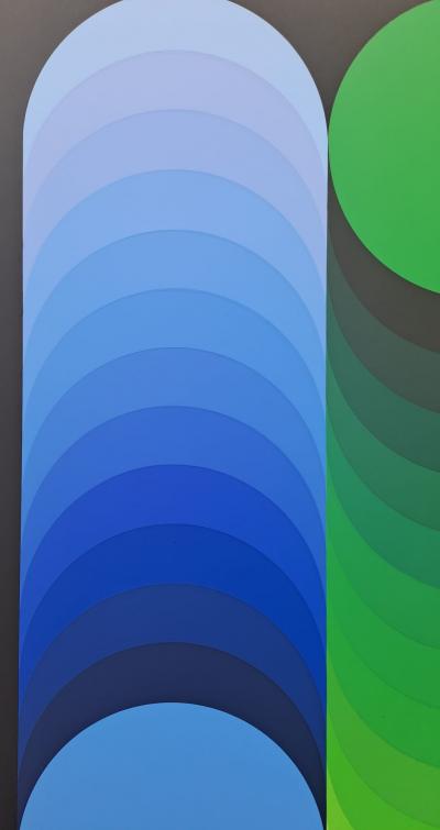 Victor VASARELY - Kidio, 1969 - Sérigraphie originale, signée et numérotée 2