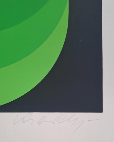 Victor VASARELY - Kidio, 1969 - Sérigraphie originale, signée et numérotée 2
