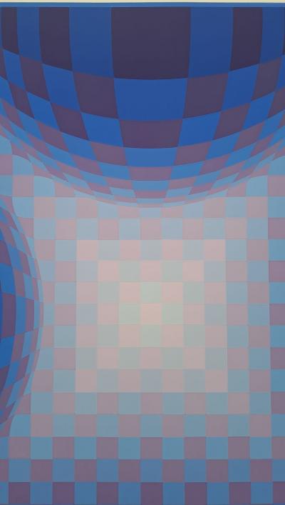 Victor VASARELY - OND DVA, 1971 - Sérigraphie originale, signée et numérotée 2