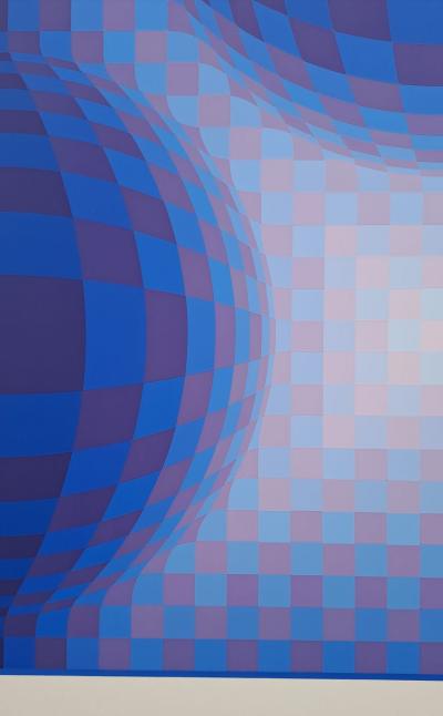 Victor VASARELY - OND DVA, 1971 - Sérigraphie originale, signée et numérotée 2