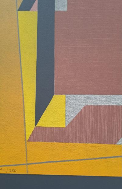 Victor VASARELY - Gordes Taira, 1948 - Lithographie originale, signée et numérotée 2