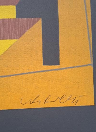 Victor VASARELY - Gordes Taira, 1948 - Lithographie originale, signée et numérotée 2