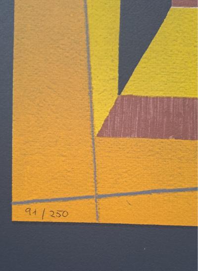 Victor VASARELY - Gordes Taira, 1948 - Lithographie originale, signée et numérotée 2