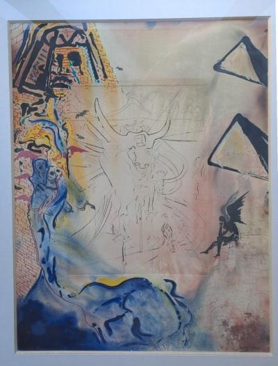SalvadSalvador Dali -  Le rêve de Moise - Lithographie oriinale signée et numérotée 2