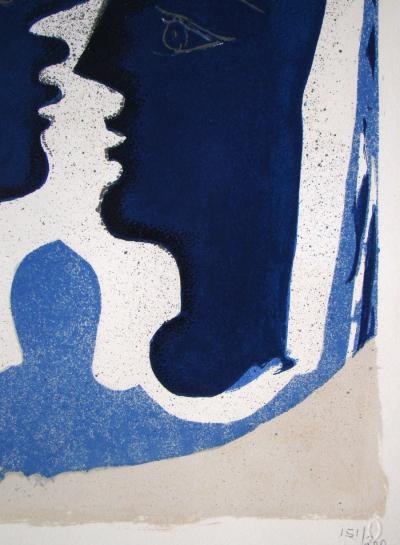 Georges BRAQUE - Le Couple - Lettera Amorosa, 1963 - Affiche d’exposition de luxe limitée 2
