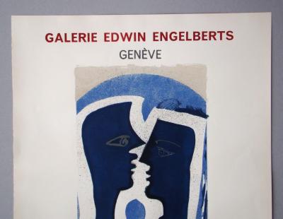 Georges BRAQUE - Le Couple - Lettera Amorosa, 1963 - Affiche d’exposition de luxe limitée 2