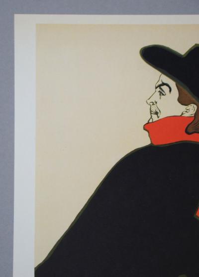 Henri de TOULOUSE- LAUTREC (d’après) - Aristide Bruant - Dans son Cabaret, 1992 - Héliogravure signée 2