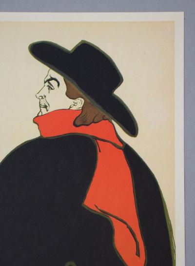 Henri de TOULOUSE- LAUTREC (d’après) - Aristide Bruant - Dans son Cabaret, 1992 - Héliogravure signée 2