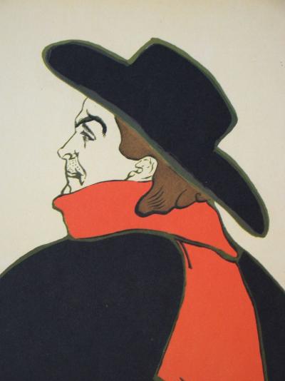 Henri de TOULOUSE- LAUTREC (d’après) - Aristide Bruant - Dans son Cabaret, 1992 - Héliogravure signée 2