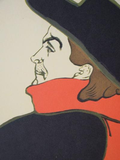 Henri de TOULOUSE- LAUTREC (d’après) - Aristide Bruant - Dans son Cabaret, 1992 - Héliogravure signée 2