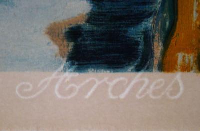 Maurice DE VLAMINCK (d’après), Voilier sur le lac, 1973 - Lithographie offset 2