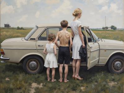Mr Strange - The Family - 2025 - Giclée sur papier Kodak 2