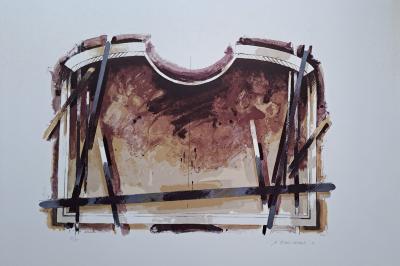 Gérard Titus-Carmel - Abstraction - Lithographie originale, signée et numérotée 2