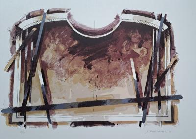 Gérard Titus-Carmel - Abstraction - Lithographie originale, signée et numérotée 2