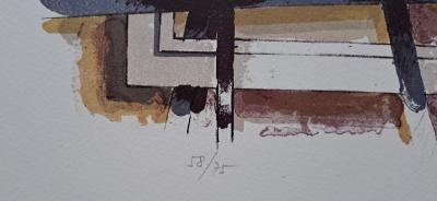 Gérard Titus-Carmel - Abstraction - Lithographie originale, signée et numérotée 2