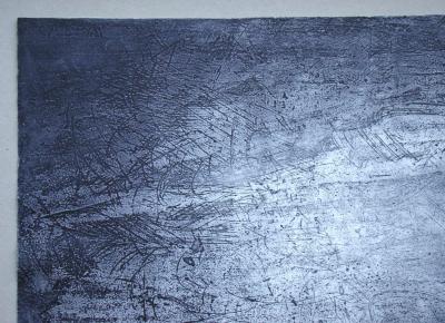 Yaw GUDUS - La tanière au loup, 1998 - Gravure originale, signée, datée et numérotée 2