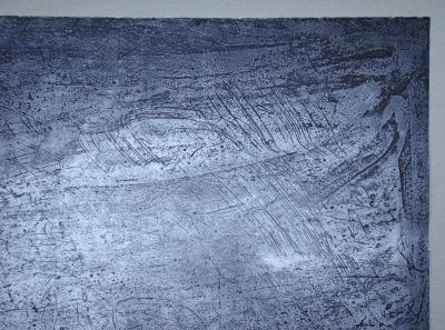 Yaw GUDUS - La tanière au loup, 1998 - Gravure originale, signée, datée et numérotée 2