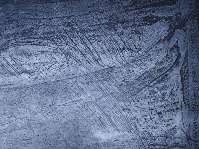 Yaw GUDUS - La tanière au loup, 1998 - Gravure originale, signée, datée et numérotée 2