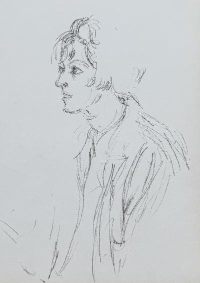 Alberto GIACOMETTI - Portrait of Annette 2