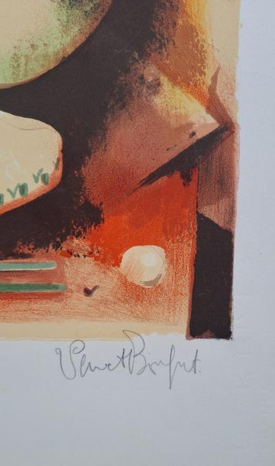 Robert Vernet-Bonfort - Nature morte - Lithographie originale, signée et numérotée 2