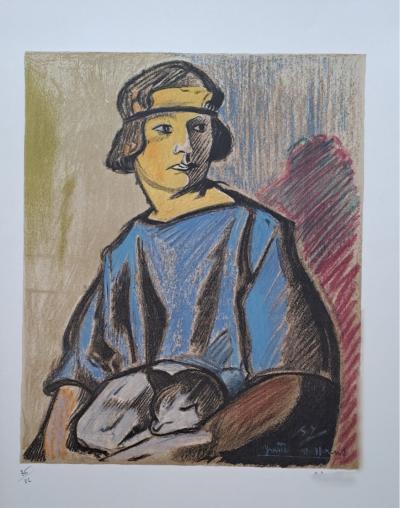 Georges Joubin - Femme au turban - Lithographie originale, signée et numérotée 2