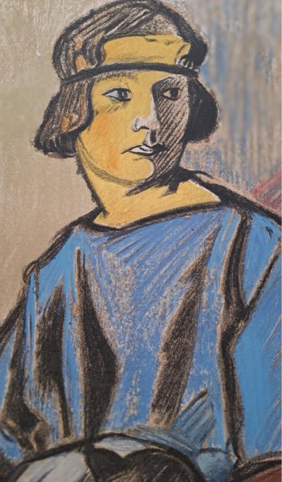 Georges Joubin - Femme au turban - Lithographie originale, signée et numérotée 2