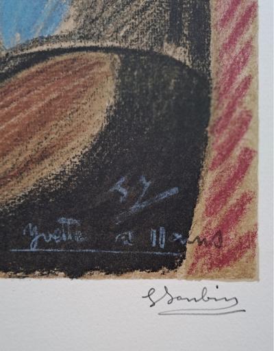 Georges Joubin - Femme au turban - Lithographie originale, signée et numérotée 2