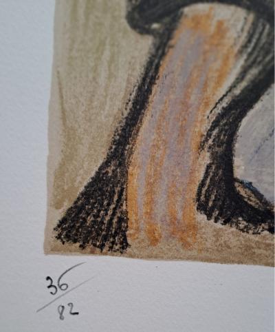 Georges Joubin - Femme au turban - Lithographie originale, signée et numérotée 2
