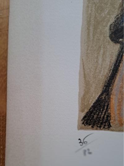 Georges Joubin - Femme au turban - Lithographie originale, signée et numérotée 2