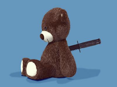 Mr Strange - Teddy Adventures I, 2019 - Sérigraphie signée au crayon 2