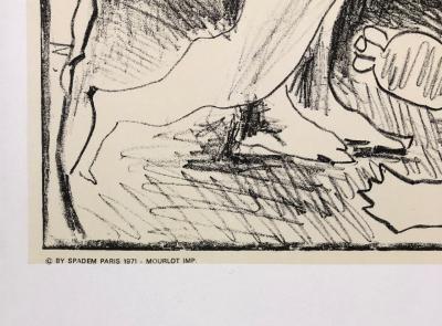 Pablo Picasso - Danse des faunes, lithographie signée planche 2