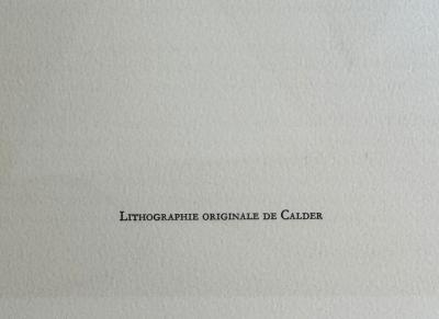 Alexander CALDER - Cerchi e Piramidi - Litografia originale firmata sulla lastra 2