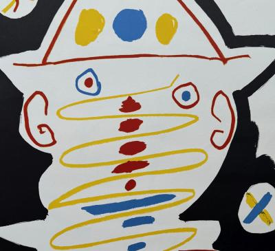 Pablo Picasso - The Carnival King - Lithograph signed in the plate 2