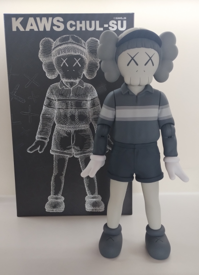 ポスター KAWS Skeleton Board Cutout Ornament Skeleton Board Cutout Ornament- Pink Giclee Print by Kaws