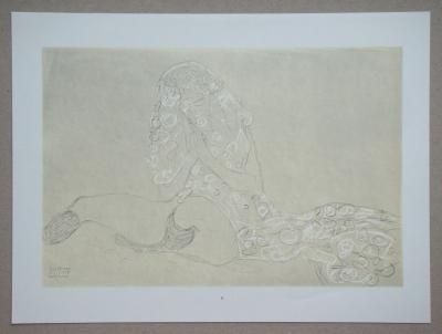 Gustav KLIMT (after) - Erotic drawing - Braut, 1979 - Offset lithography 2