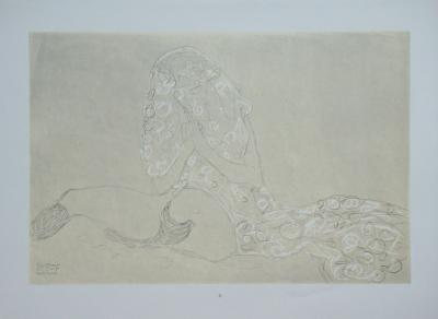 Gustav KLIMT (after) - Erotic drawing - Braut, 1979 - Offset lithography 2