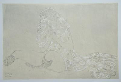 Gustav KLIMT (after) - Erotic drawing - Braut, 1979 - Offset lithography 2