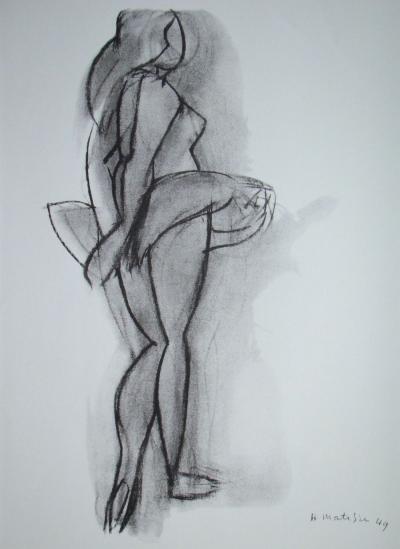 Henri MATISSE (d’après) - Femme, 1981 - Lithographie signée et datée 2