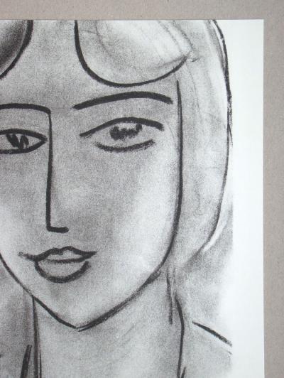 Henri MATISSE (d’après) - Paula, 1981 - Lithographie signée et datée 2