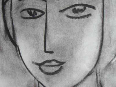Henri MATISSE (d’après) - Paula, 1981 - Lithographie signée et datée 2
