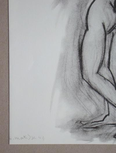 Henri MATISSE (d’après) - Femme, 1981 - Lithographie signée et datée 2