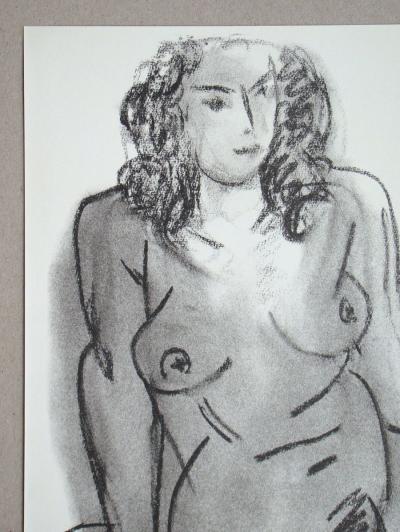 Henri MATISSE (after) - Femme, 1981 - Lithograph signed and dated 2