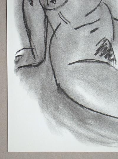 Henri MATISSE (after) - Femme, 1981 - Lithograph signed and dated 2