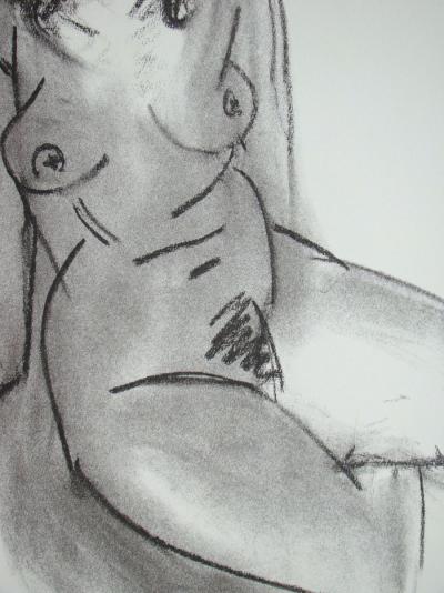 Henri MATISSE (after) - Femme, 1981 - Lithograph signed and dated 2