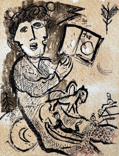 Marc Chagall - Poèmes - Le Peintre - Epreuve d’essai 2