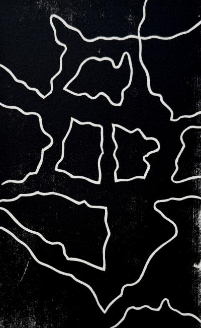 Jean ARP - Abstraction - Gravure sur bois originale 2